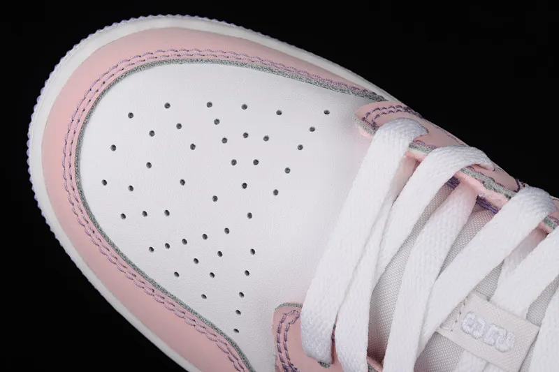All categories Air Jordan Jordan series basketball shoes Air Jordan 1 Low G version pure original Air Jordan 1 Low AJ1 Joe 1 white purple pink low-top cultural leisure sports sneakers CV9844-600